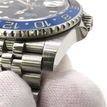 将图像加载到图库查看器中，ROLEX GMT MasterⅡ W40mm Stainless Steel Black Dial 126710BLNR
