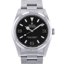 将图像加载到图库查看器中，【RESERVED】ROLEX ExplorerⅠ W36mm Stainless Steel Black Dial 14270
