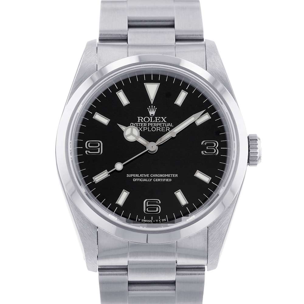 【RESERVED】ROLEX ExplorerⅠ W36mm Stainless Steel Black Dial 14270