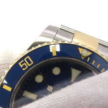 将图像加载到图库查看器中，ROLEX Submariner Date W40mm Stainless Steel K18YG Blue Dial 116613LB
