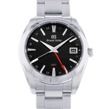 Load image into Gallery viewer, SEIKO Grand SEIKO Heritage Collection GMT W40mm Stainless Steel Black Dial SBGN013
