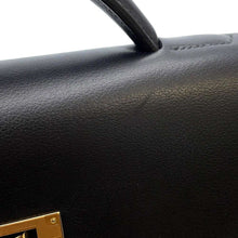 Load image into Gallery viewer, HERMES Kelly Depeche Black Evercolor Size 36
