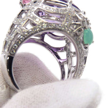 将图像加载到图库查看器中，Chaumet Attrap Mois Ring Size 52/#12 18K White Gold
