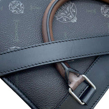 Load image into Gallery viewer, Berluti URIS GULLIBA 2WAY HANDBAG Black PVC Coated Canvas Leather
