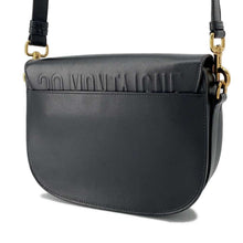 将图像加载到图库查看器中，Dior Bobby Shoulder Bag Black M9319UMOL Leather Size Medium
