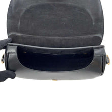 将图像加载到图库查看器中，Dior Bobby Shoulder Bag Black M9319UMOL Leather Size Medium
