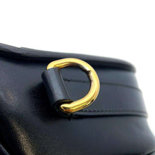 将图像加载到图库查看器中，Dior Bobby Shoulder Bag Black M9319UMOL Leather Size Medium
