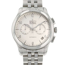 将图像加载到图库查看器中，ZENITH Class El Primero Star Collection W40mm Stainless Steel Silver Dial 03.0510.4002/01.M510
