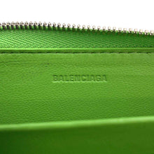 将图像加载到图库查看器中，BALENCIAGA Coin purse Light Green 616911 Leather
