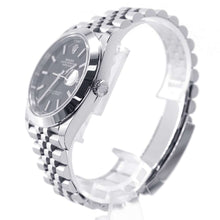 Load image into Gallery viewer, ROLEX Datejust W41mm Stainless Steel Bright Black Dial 126300
