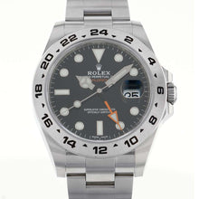 将图像加载到图库查看器中，ROLEX ExplorerⅡ W42mm Stainless Steel Black Dial 216570
