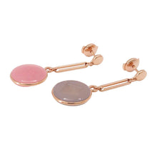 Load image into Gallery viewer, HERMES Exlibris Earrings 18K Pink Gold
