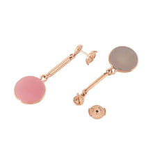 Load image into Gallery viewer, HERMES Exlibris Earrings 18K Pink Gold
