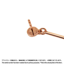 将图像加载到图库查看器中，HERMES Exlibris Earrings 18K Pink Gold
