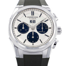 将图像加载到图库查看器中，PARMIGIANI FLEURIER Tonda GT Chronograph W42mm Stainless Steel Rubber Silver/Black Dial PFC906-0000140-X01482
