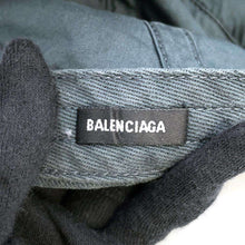 将图像加载到图库查看器中，BALENCIAGA BB Sprayed Paint Cap Size L Gray 673321 Cotton100%
