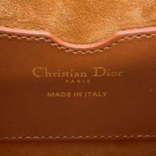 将图像加载到图库查看器中，Dior Bobby Shoulder Bag Brown M9319UMOL Leather Size Medium
