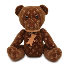 Load image into Gallery viewer, LOUIS VUITTON Doudou Teddy Bear 2021 Limited Edition BrownGI0739 Velour
