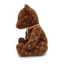 Load image into Gallery viewer, LOUIS VUITTON Doudou Teddy Bear 2021 Limited Edition BrownGI0739 Velour
