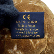 Load image into Gallery viewer, LOUIS VUITTON Doudou Teddy Bear 2021 Limited Edition BrownGI0739 Velour
