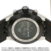 将图像加载到图库查看器中，TAG HEUER Carrera Caliber Heuer 01 Red Bull Racing W45mm Stainless Steel Leather skeleton Dial CAR2A1N.FT6100
