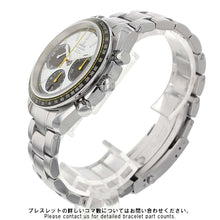 将图像加载到图库查看器中，OMEGA Speedmaster Racing W40mm Stainless Steel White Dial 326.30.40.50.04.001
