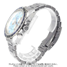 将图像加载到图库查看器中，SEIKO Grand Seiko Evolution 9 Collection Spring Drive Chronograph W45mm TI Sky Blue DialSBGC261
