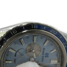 将图像加载到图库查看器中，SEIKO Grand Seiko Evolution 9 Collection Spring Drive Chronograph W45mm TI Sky Blue Dial SBGC261
