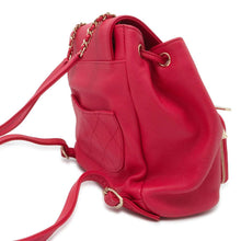 Load image into Gallery viewer, CHANEL Matelasse Business Affinity Backpack Pink A93748 Caviar Leather
