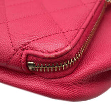 Load image into Gallery viewer, CHANEL Matelasse Business Affinity Backpack Pink A93748 Caviar Leather
