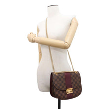 Load image into Gallery viewer, LOUIS VUITTON Wight Brown/Bordeaux N64420 Damier Ebene Canvas
