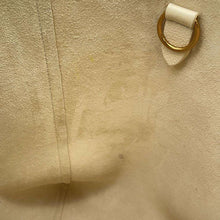 将图像加载到图库查看器中，CELINE Sangle Bucket Shoulder Bag Ivory 189303 Leather Size Small
