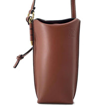 Load image into Gallery viewer, LOEWE Gate pocket Shoulder Bag Brown C650Z42X34 Calf Leather
