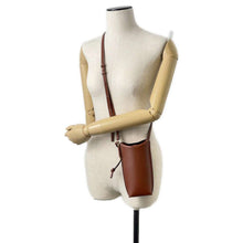 Load image into Gallery viewer, LOEWE Gate pocket Shoulder Bag Brown C650Z42X34 Calf Leather
