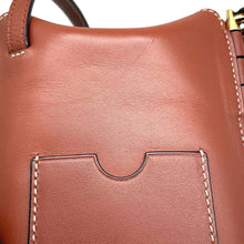 Load image into Gallery viewer, LOEWE Gate pocket Shoulder Bag Brown C650Z42X34 Calf Leather
