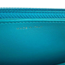 将图像加载到图库查看器中，CHANEL Matelasse Chain wallet Light Blue A33814 Lambskin
