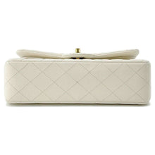 Load image into Gallery viewer, CHANEL Matelasse W Flap W Chain Shoulder Off-white A01113 Caviar Leather Size 23
