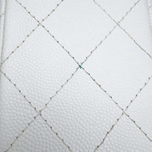 Load image into Gallery viewer, CHANEL Matelasse W Flap W Chain Shoulder Off-white A01113 Caviar Leather Size 23
