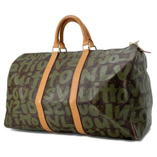 将图像加载到图库查看器中，LOUIS VUITTON Keepall Vert M92196 Monogram・Graffiti Size 50
