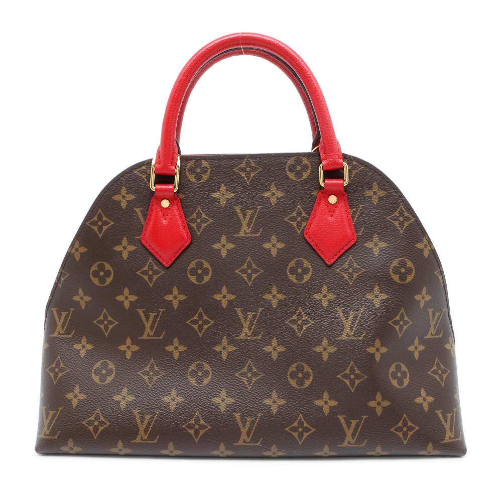 LOUIS VUITTON Alma Bag Into Bag Rouge M41779 Monogram