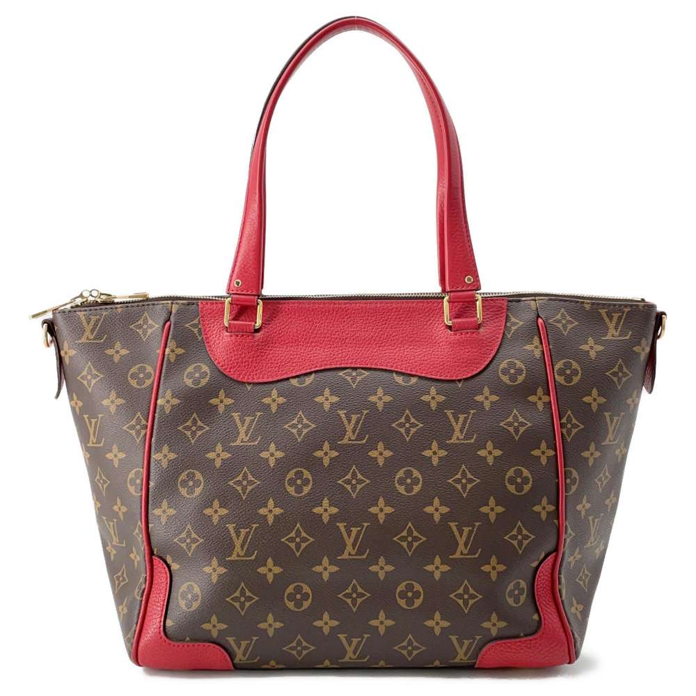 LOUIS VUITTON Estrela Coquelicot M51193 Monogram Calf Leather Size MM