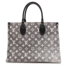 Load image into Gallery viewer, LOUIS VUITTON Onthego Noir/White M46448 Monogram・Jacquard Denim Size MM
