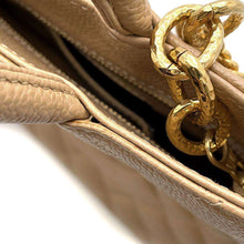 Load image into Gallery viewer, CHANEL Medallion Tote Beige A01804 Caviar Leather
