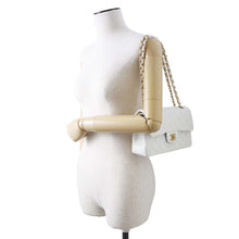 Load image into Gallery viewer, CHANEL Matelasse ChainShoulder White A01113 Lambskin
