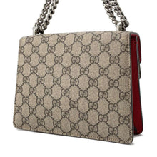 Load image into Gallery viewer, GUCCI Dionysus GG Supreme Shoulder Bag Brown/Red 421970 PVC Leather
