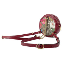 Load image into Gallery viewer, GUCCI Ophidia Round Backpack Mini Red/Brown 598661 PVC Leather
