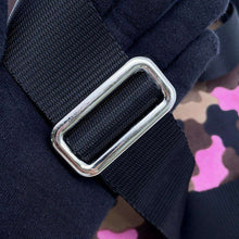 将图像加载到图库查看器中，PRADA Camouflage Pattern Shoulder Bag Pink/Khaki VA0886 Nylon Canvas
