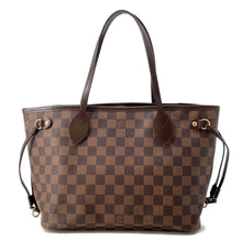 将图像加载到图库查看器中，LOUIS VUITTON Neverfull Red N51109 Damier Ebene Canvas Size PM
