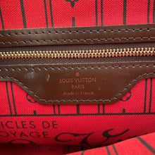 Load image into Gallery viewer, LOUIS VUITTON Neverfull Red N51109 Damier Ebene Canvas Size PM
