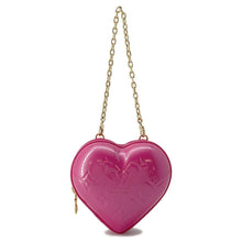 Load image into Gallery viewer, LOUIS VUITTON Keep My Heart Neon Pink M82966 Monogram Vernis Leather
